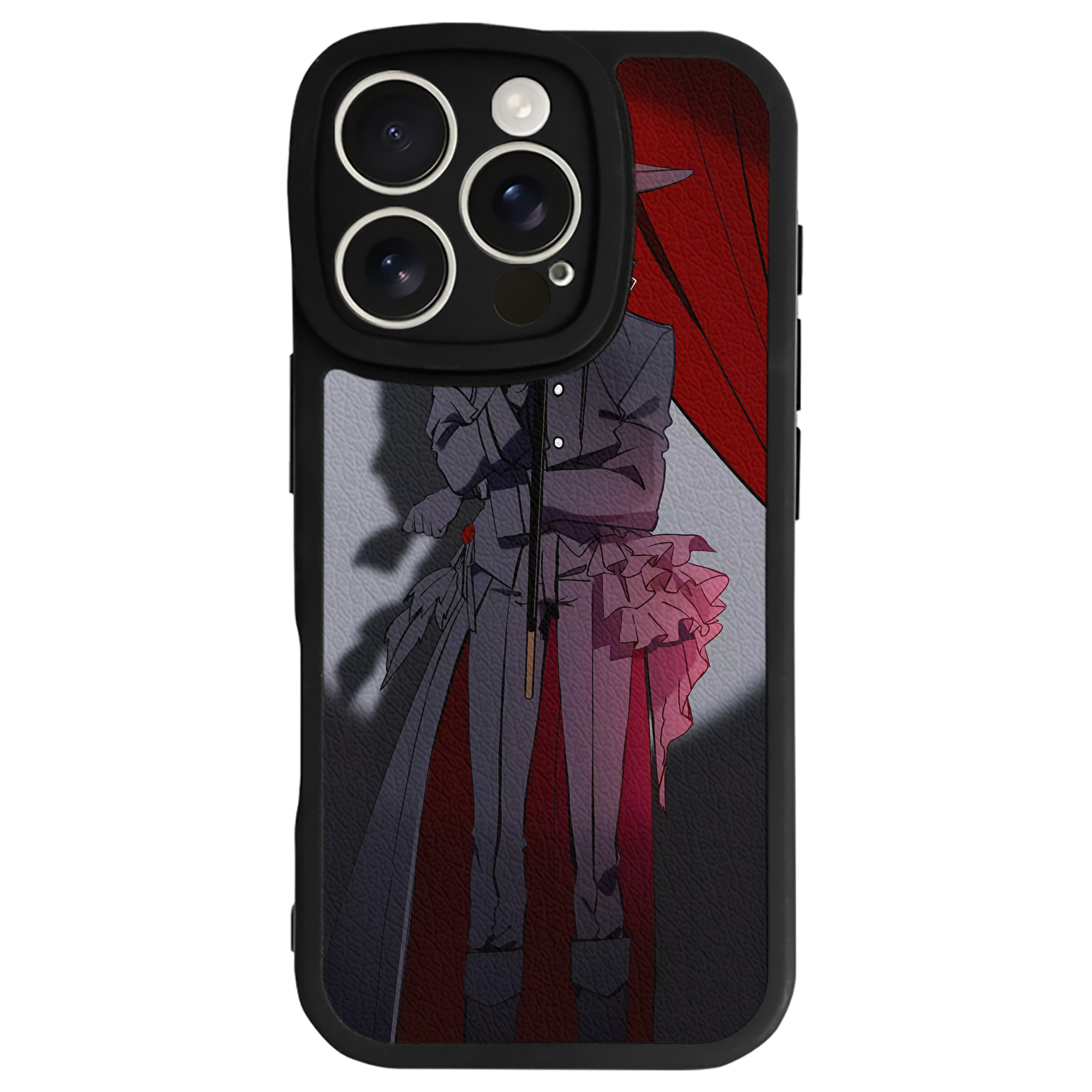 （画像用） 文豪ストレイドッグス Bungo Stray Dogs 【iPhone 16シリーズ対応】シリコンスマホケース（レザー調） 材質：シリコン